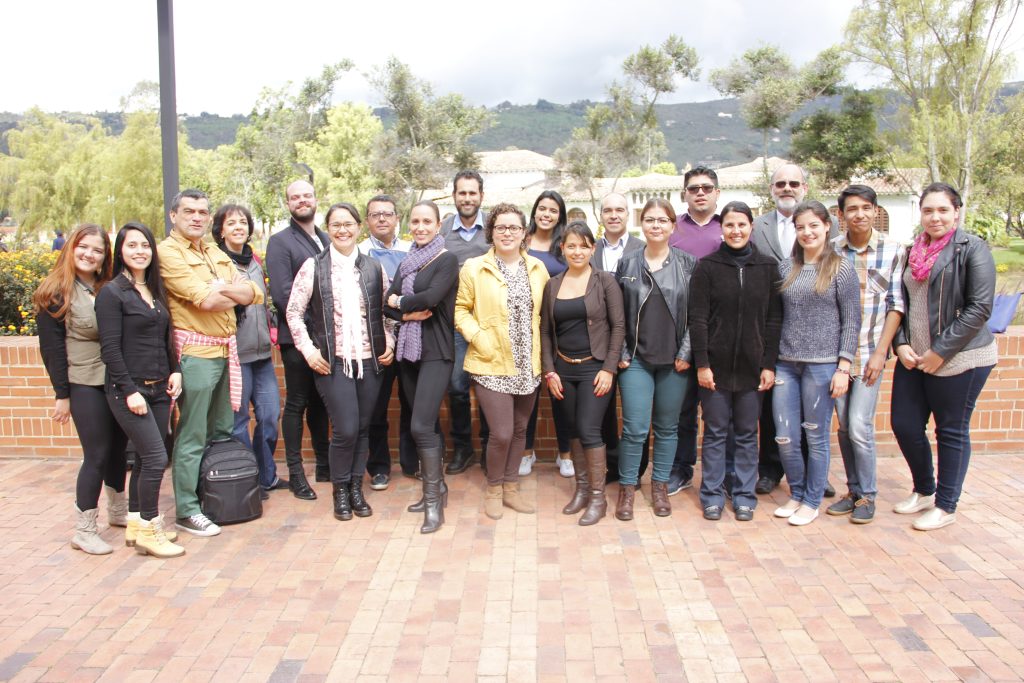 Representantes de los medios congregados en el 2do. Encuentro de Periodismo Universitario, realizado en la Universidad de La Sabana en 2016.